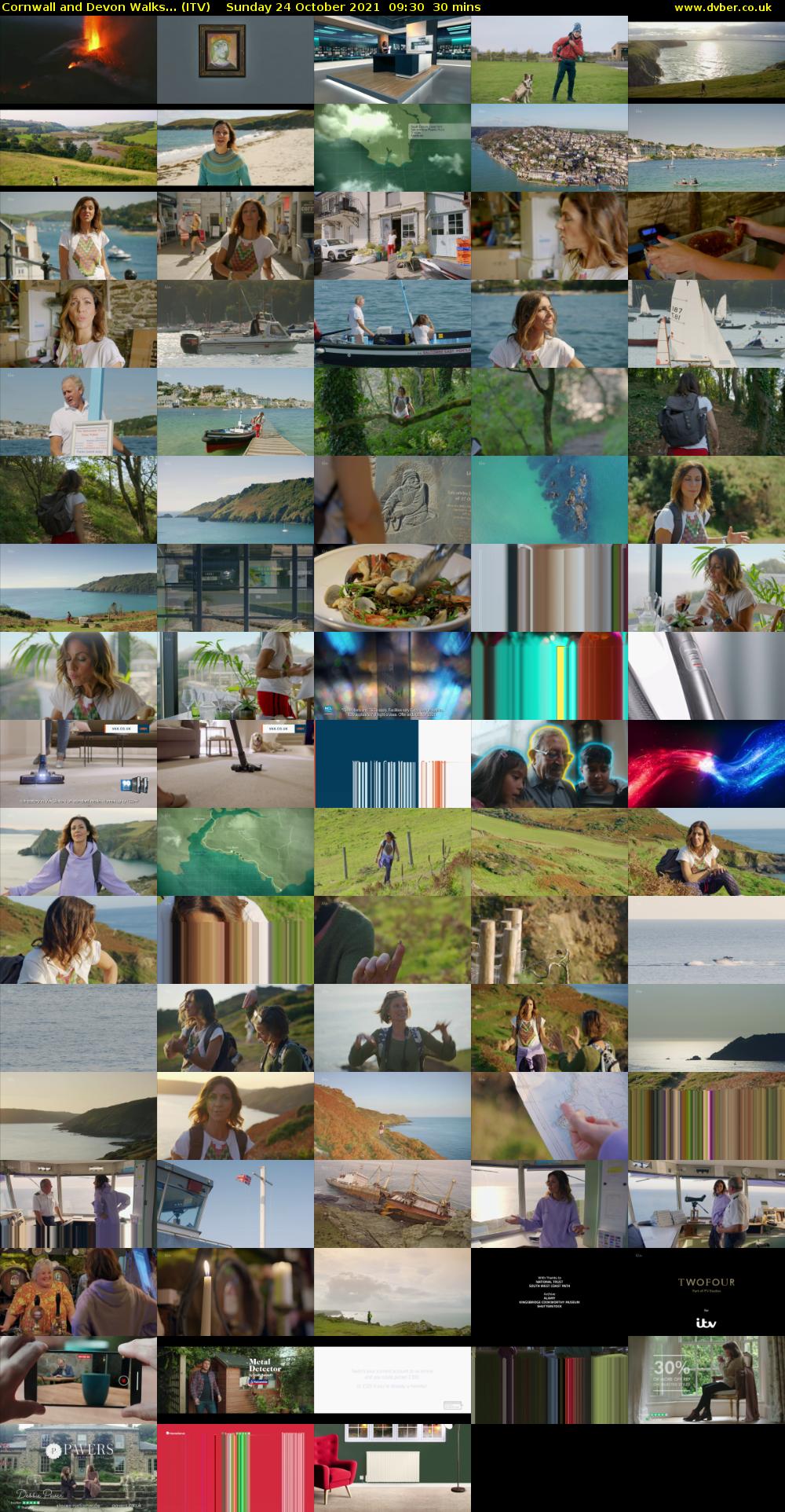 Cornwall and Devon Walks... (ITV) Sunday 24 October 2021 09:30 - 10:00
