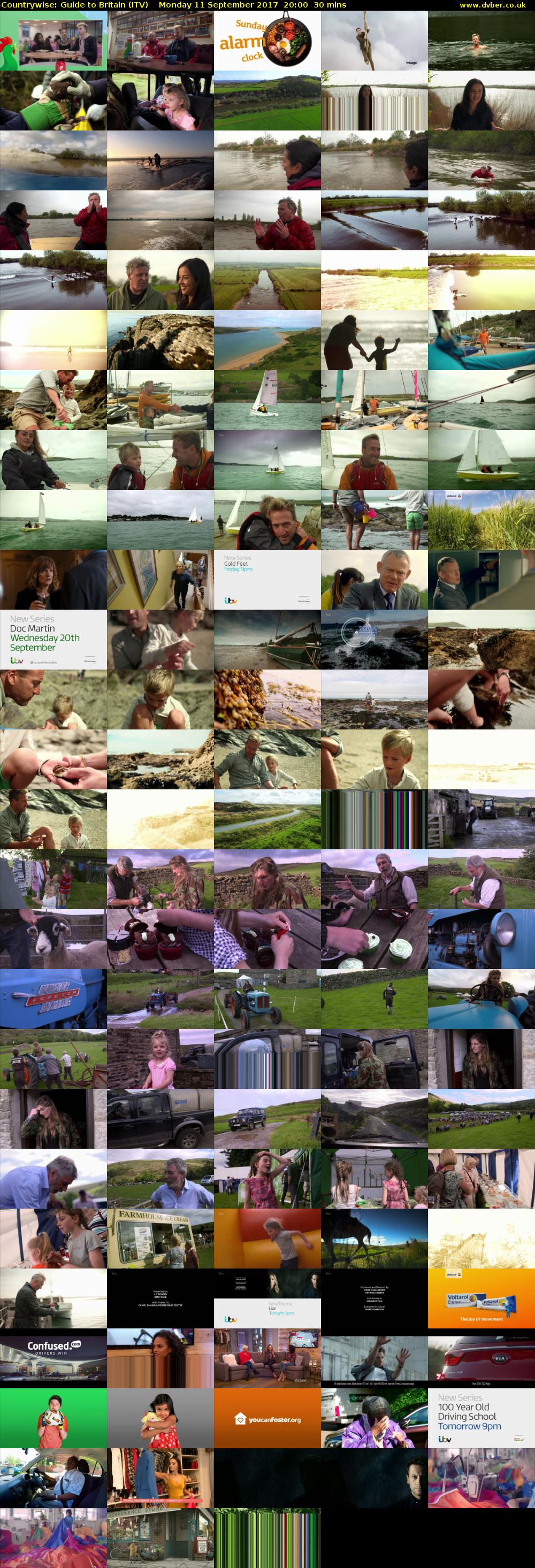Countrywise: Guide to Britain (ITV) Monday 11 September 2017 20:00 - 20:30