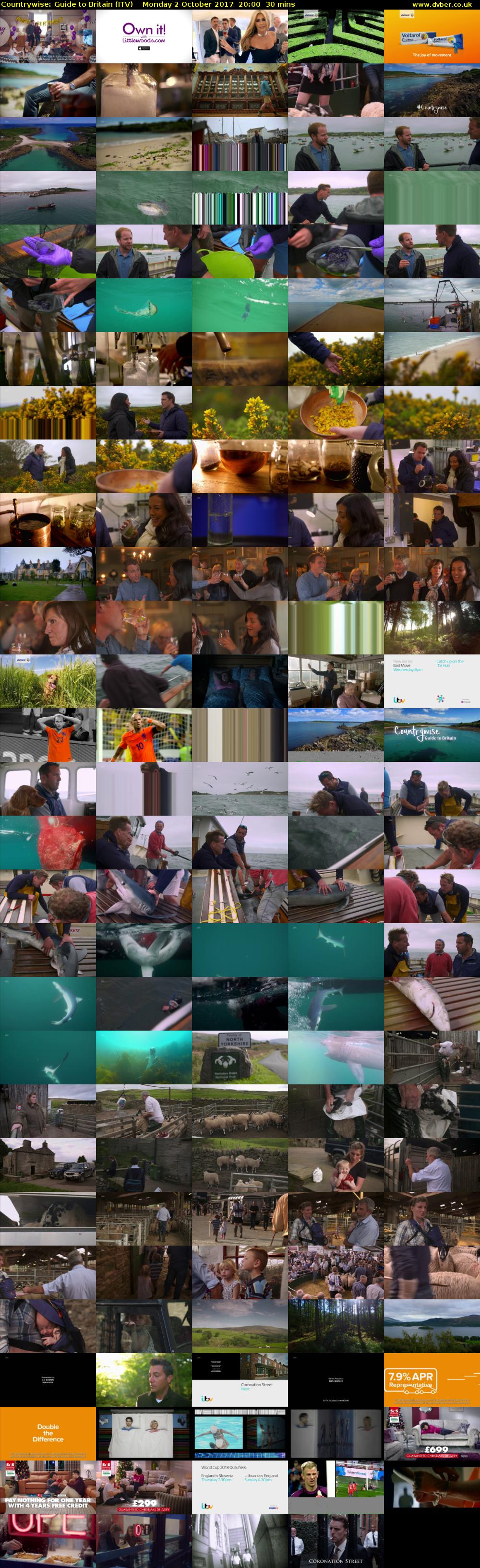 Countrywise: Guide to Britain (ITV) Monday 2 October 2017 20:00 - 20:30