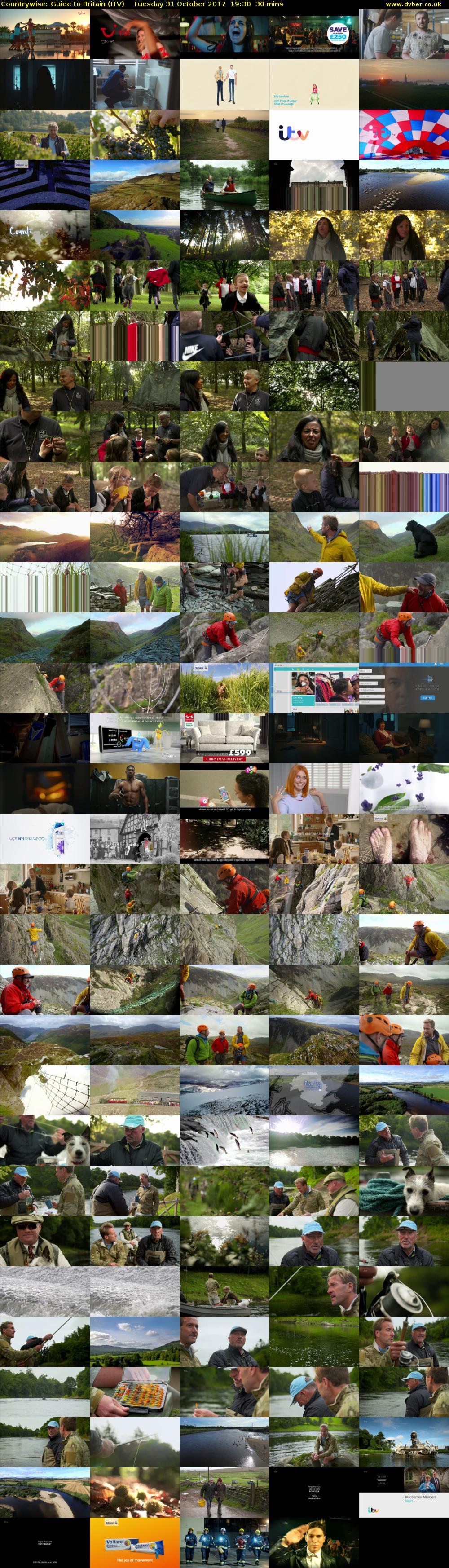 Countrywise: Guide to Britain (ITV) Tuesday 31 October 2017 19:30 - 20:00