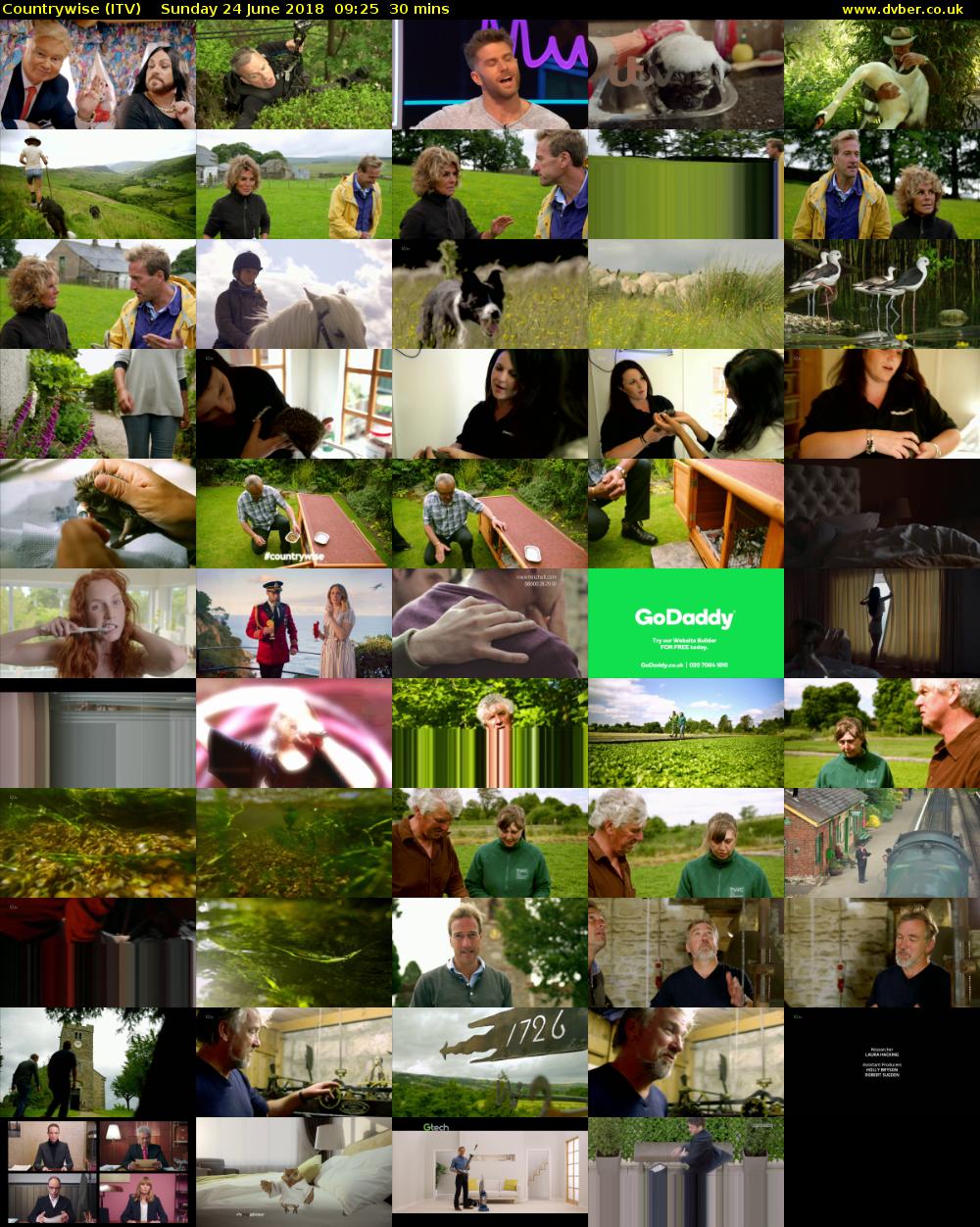 Countrywise (ITV) Sunday 24 June 2018 09:25 - 09:55