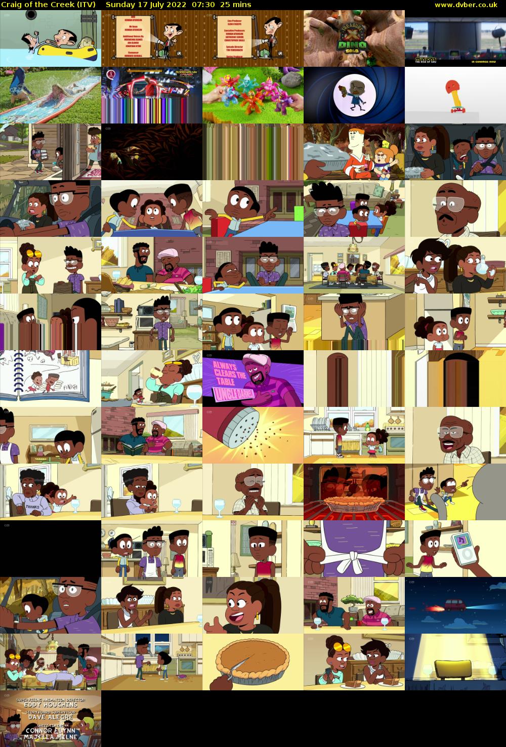 Craig of the Creek (ITV) Sunday 17 July 2022 07:30 - 07:55