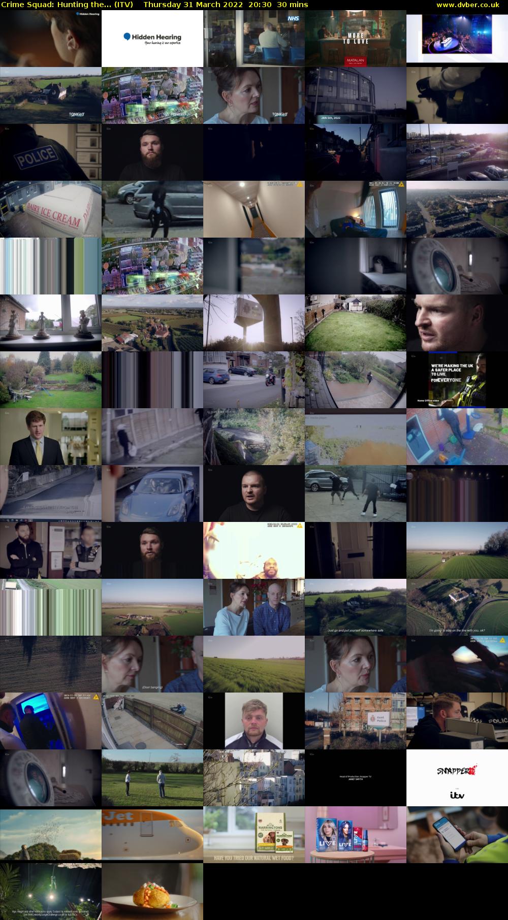 Crime Squad: Hunting the... (ITV) Thursday 31 March 2022 20:30 - 21:00