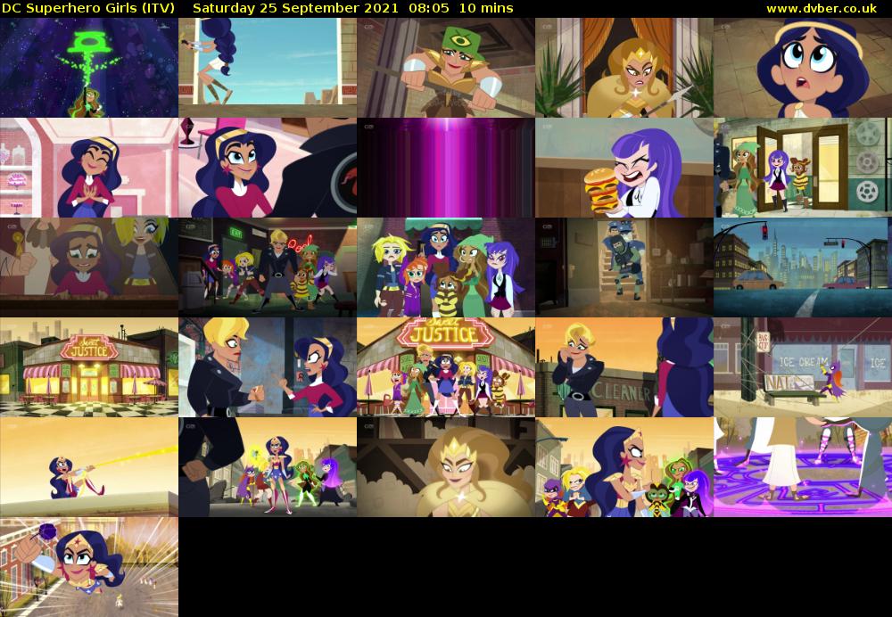 DC Superhero Girls (ITV) Saturday 25 September 2021 08:05 - 08:15