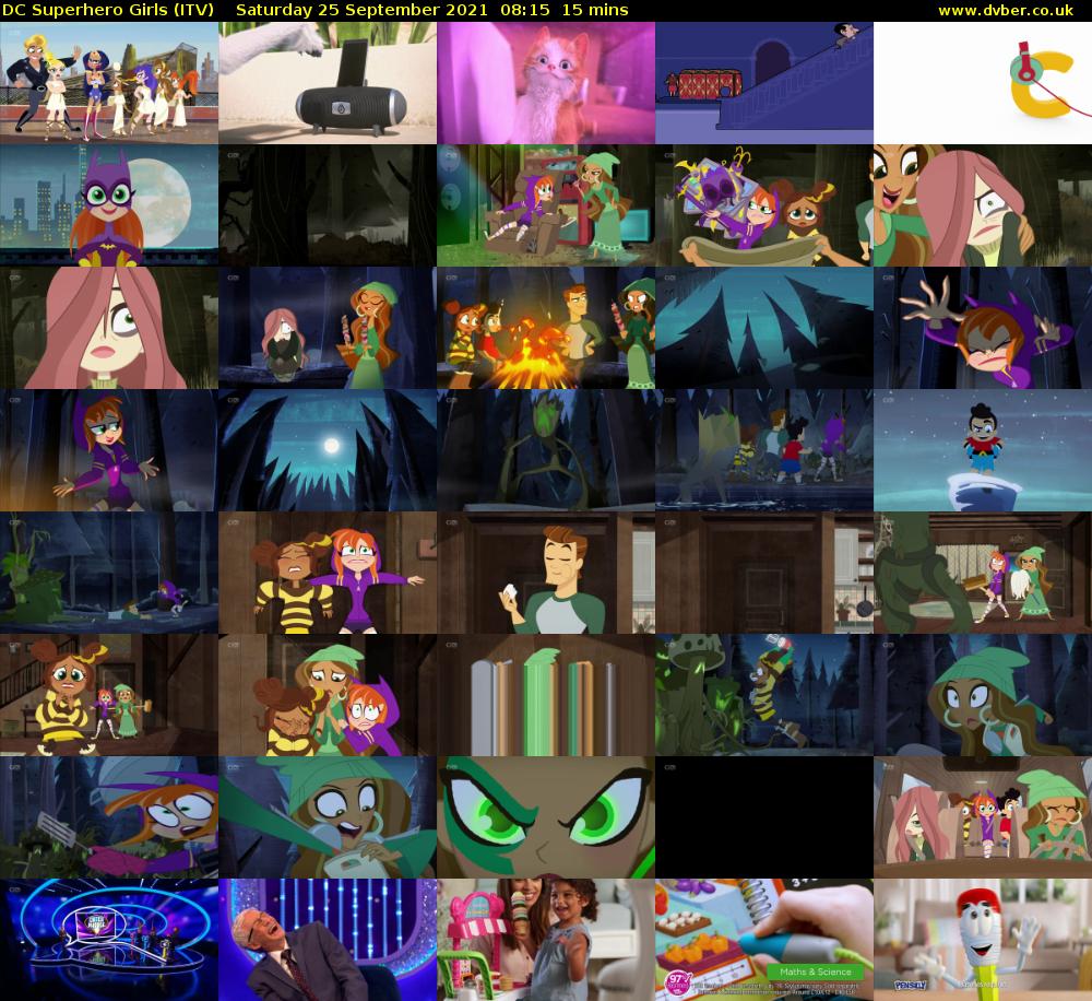 DC Superhero Girls (ITV) Saturday 25 September 2021 08:15 - 08:30