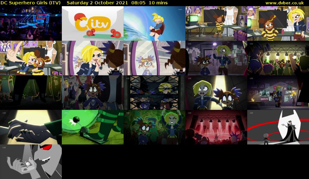 DC Superhero Girls (ITV) Saturday 2 October 2021 08:05 - 08:15