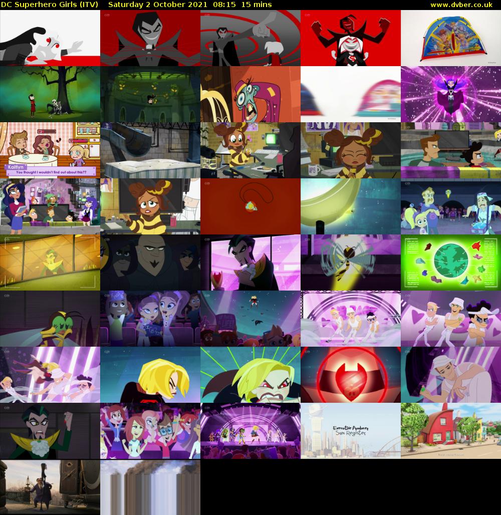 DC Superhero Girls (ITV) Saturday 2 October 2021 08:15 - 08:30