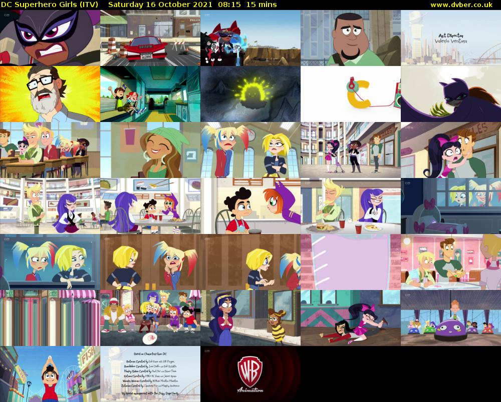 DC Superhero Girls (ITV) Saturday 16 October 2021 08:15 - 08:30