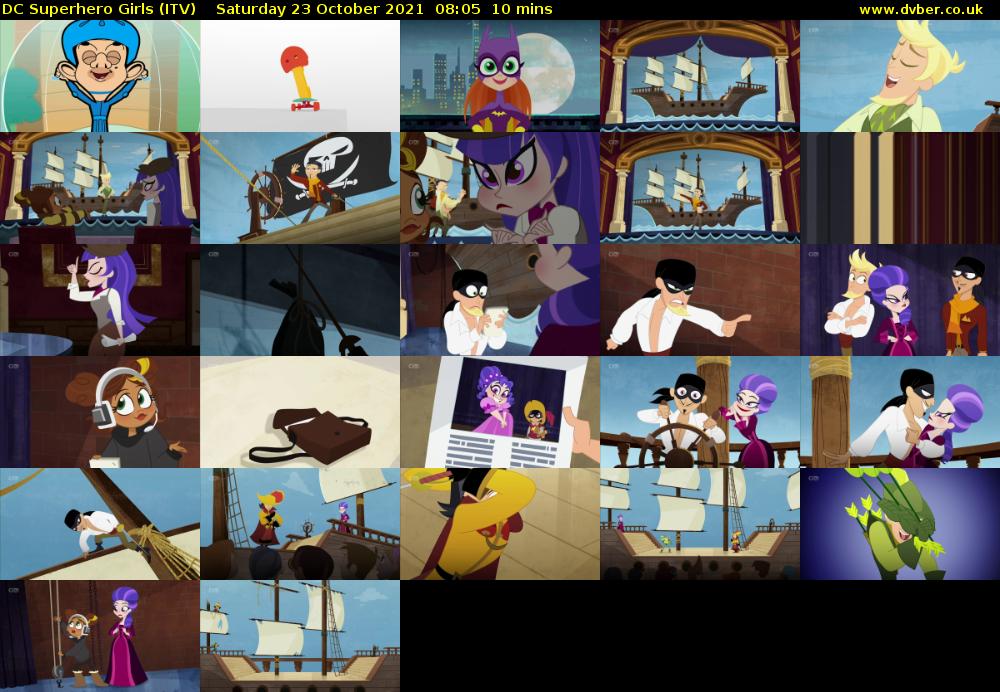 DC Superhero Girls (ITV) Saturday 23 October 2021 08:05 - 08:15