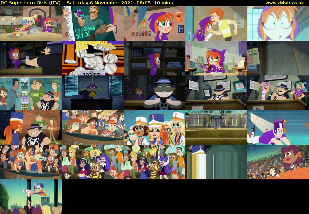 DC Superhero Girls (ITV) Saturday 6 November 2021 08:05 - 08:15