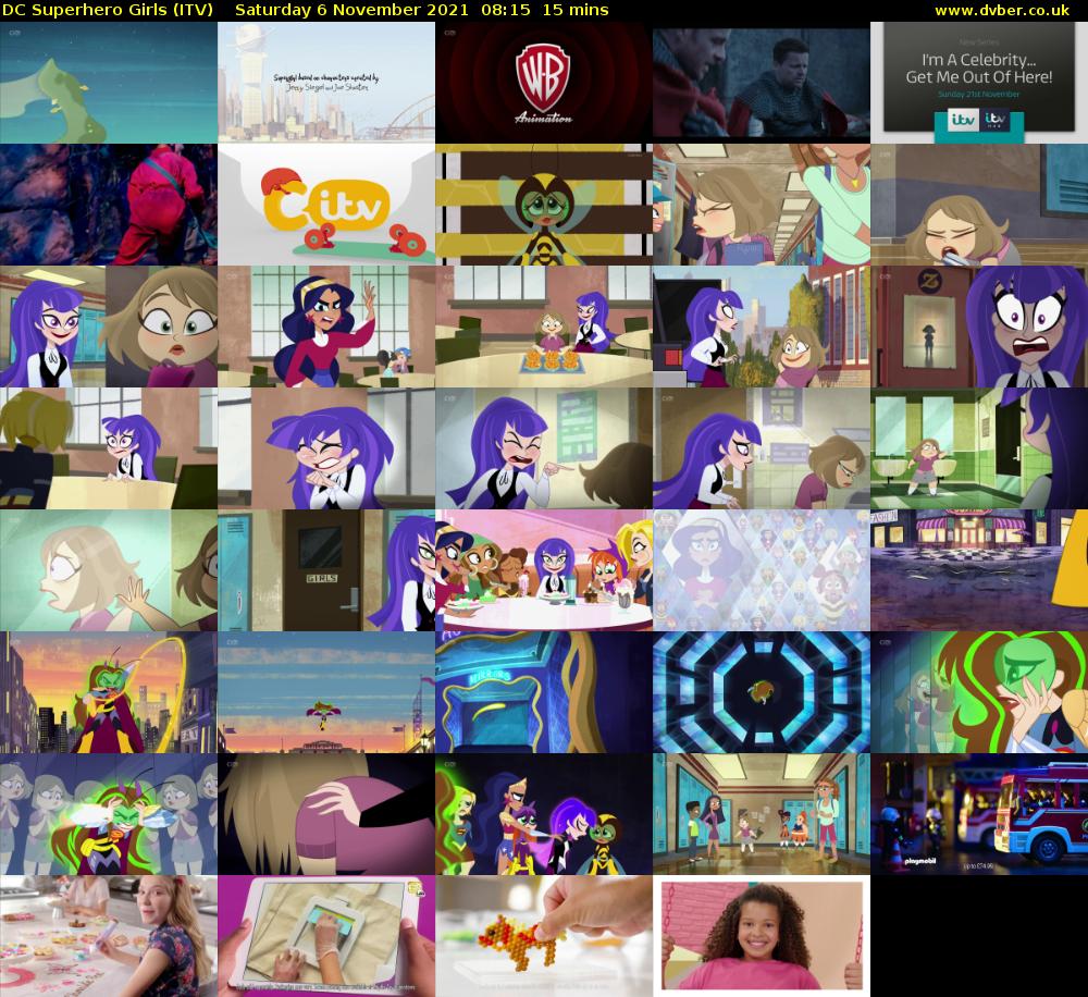 DC Superhero Girls (ITV) Saturday 6 November 2021 08:15 - 08:30