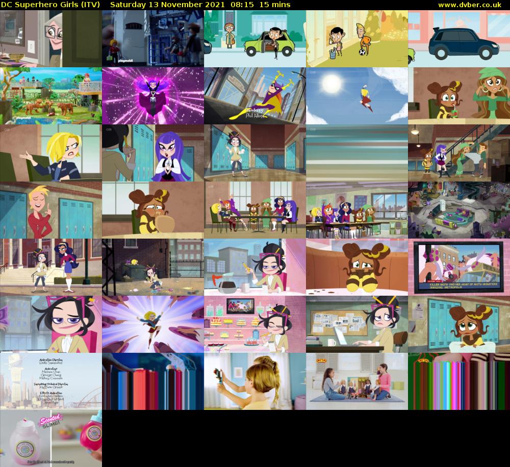 DC Superhero Girls (ITV) Saturday 13 November 2021 08:15 - 08:30