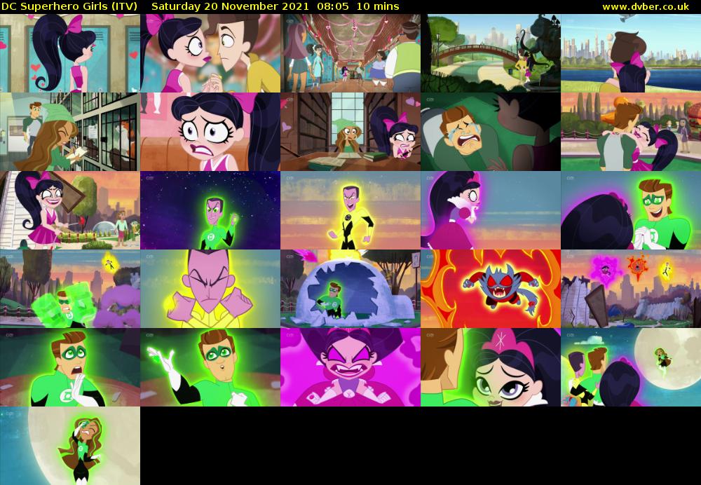 DC Superhero Girls (ITV) Saturday 20 November 2021 08:05 - 08:15