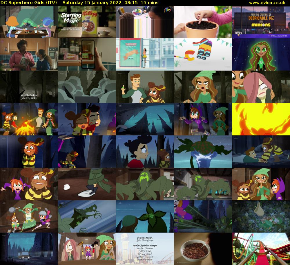 DC Superhero Girls (ITV) Saturday 15 January 2022 08:15 - 08:30