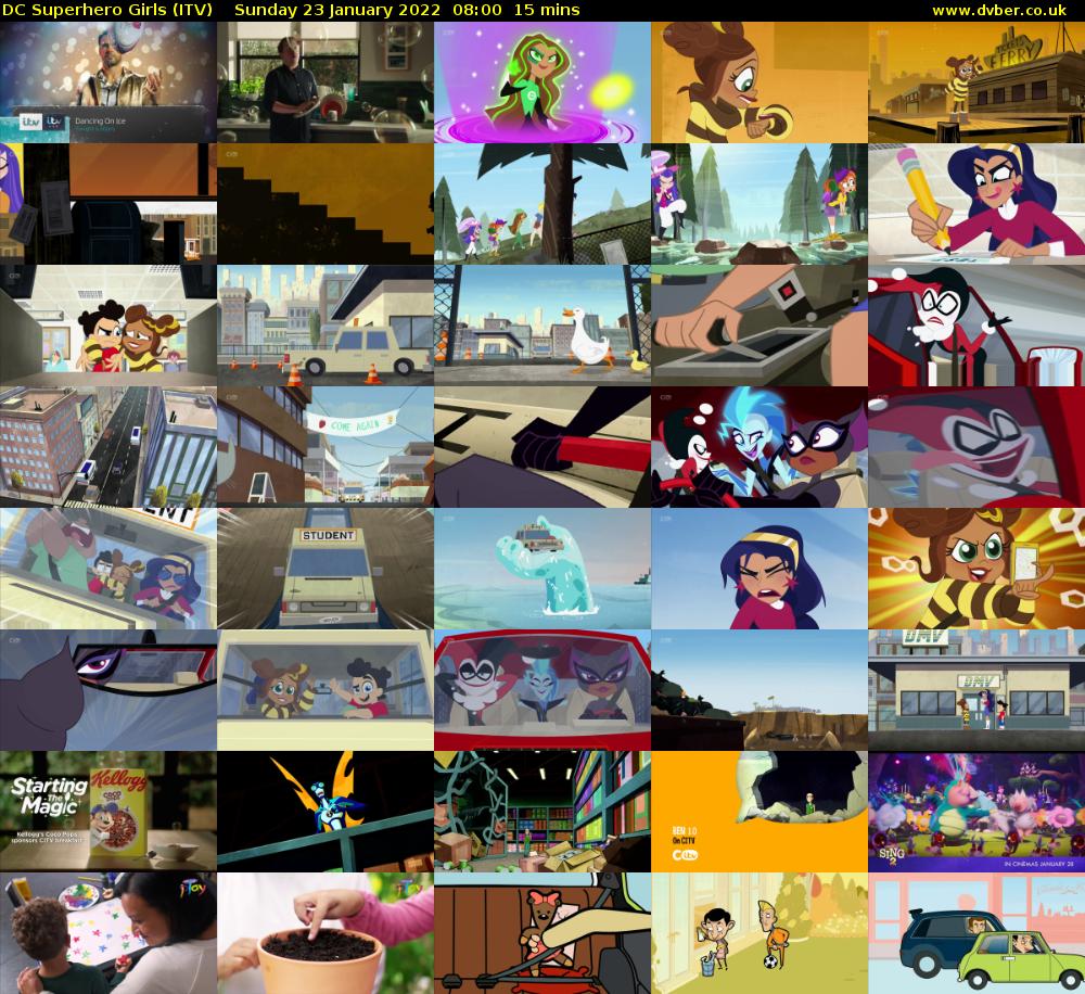 DC Superhero Girls (ITV) Sunday 23 January 2022 08:00 - 08:15
