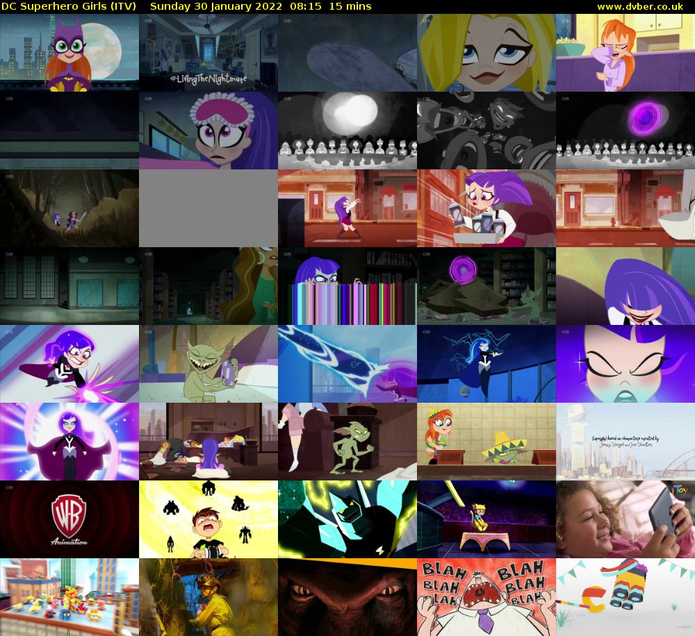 DC Superhero Girls (ITV) Sunday 30 January 2022 08:15 - 08:30