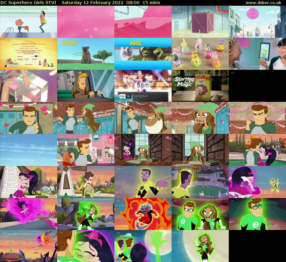 DC Superhero Girls (ITV) Saturday 12 February 2022 08:00 - 08:15