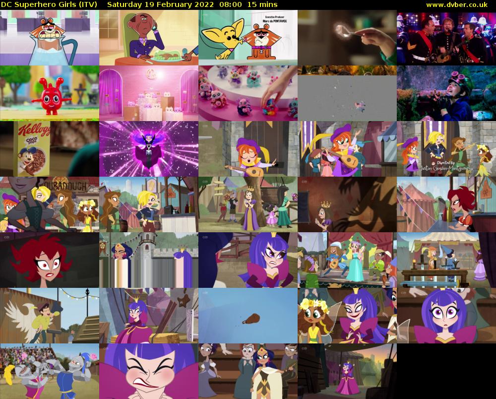 DC Superhero Girls (ITV) Saturday 19 February 2022 08:00 - 08:15