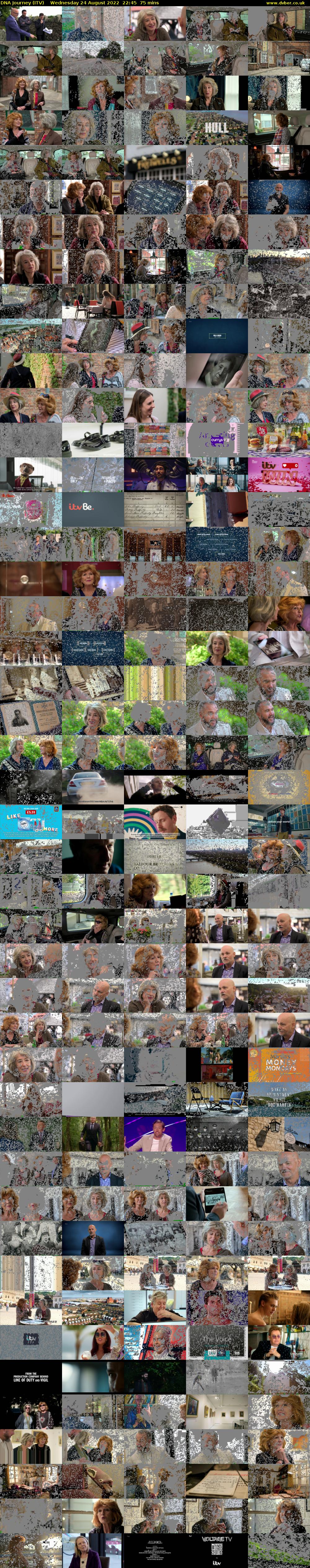 DNA Journey (ITV) Wednesday 24 August 2022 22:45 - 00:00