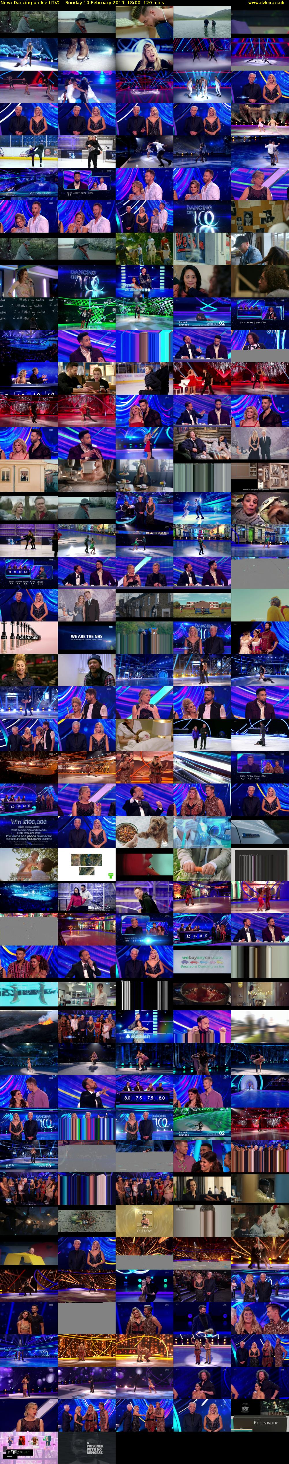 Dancing on Ice (ITV) Sunday 10 February 2019 18:00 - 20:00