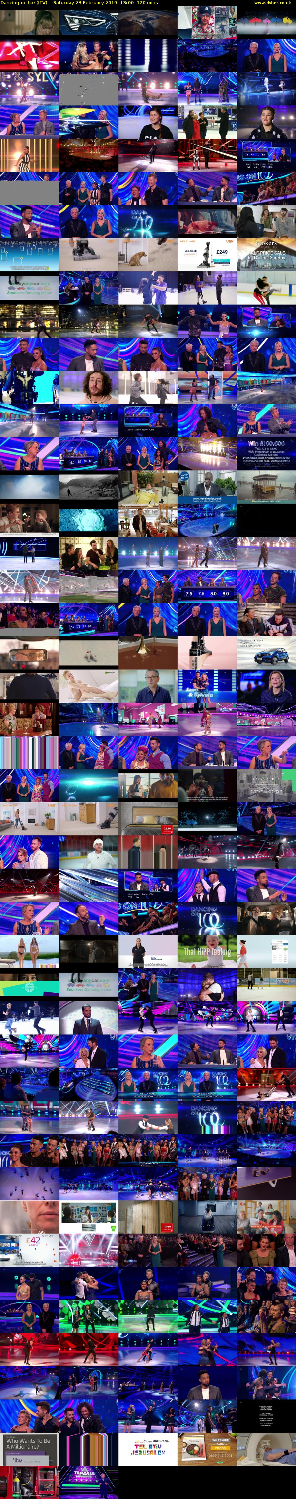 Dancing on Ice (ITV) Saturday 23 February 2019 13:00 - 15:00