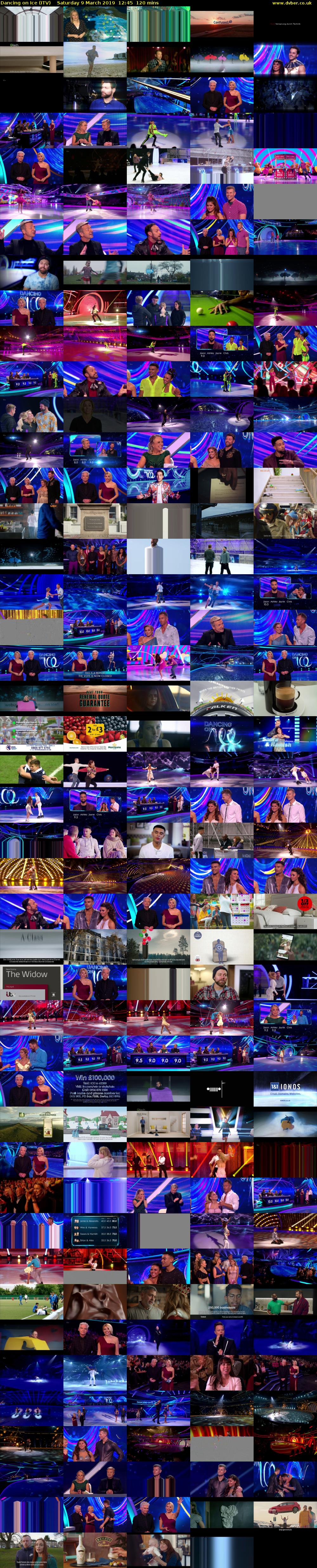 Dancing on Ice (ITV) Saturday 9 March 2019 12:45 - 14:45