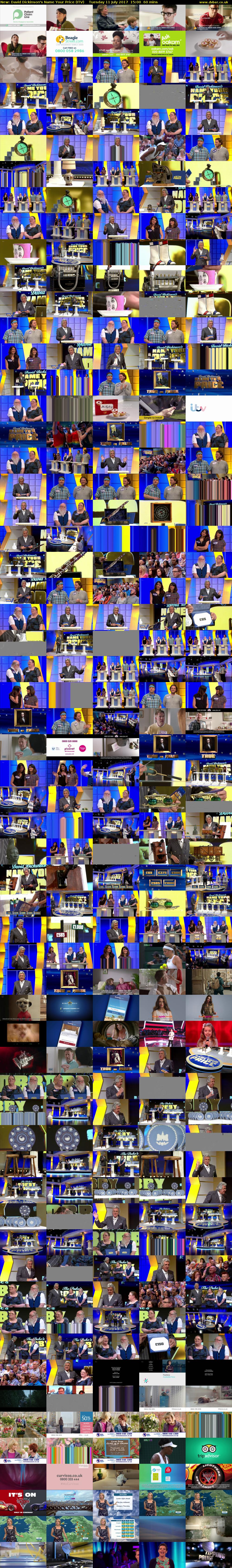 David Dickinson's Name Your Price (ITV) Tuesday 11 July 2017 15:00 - 16:00