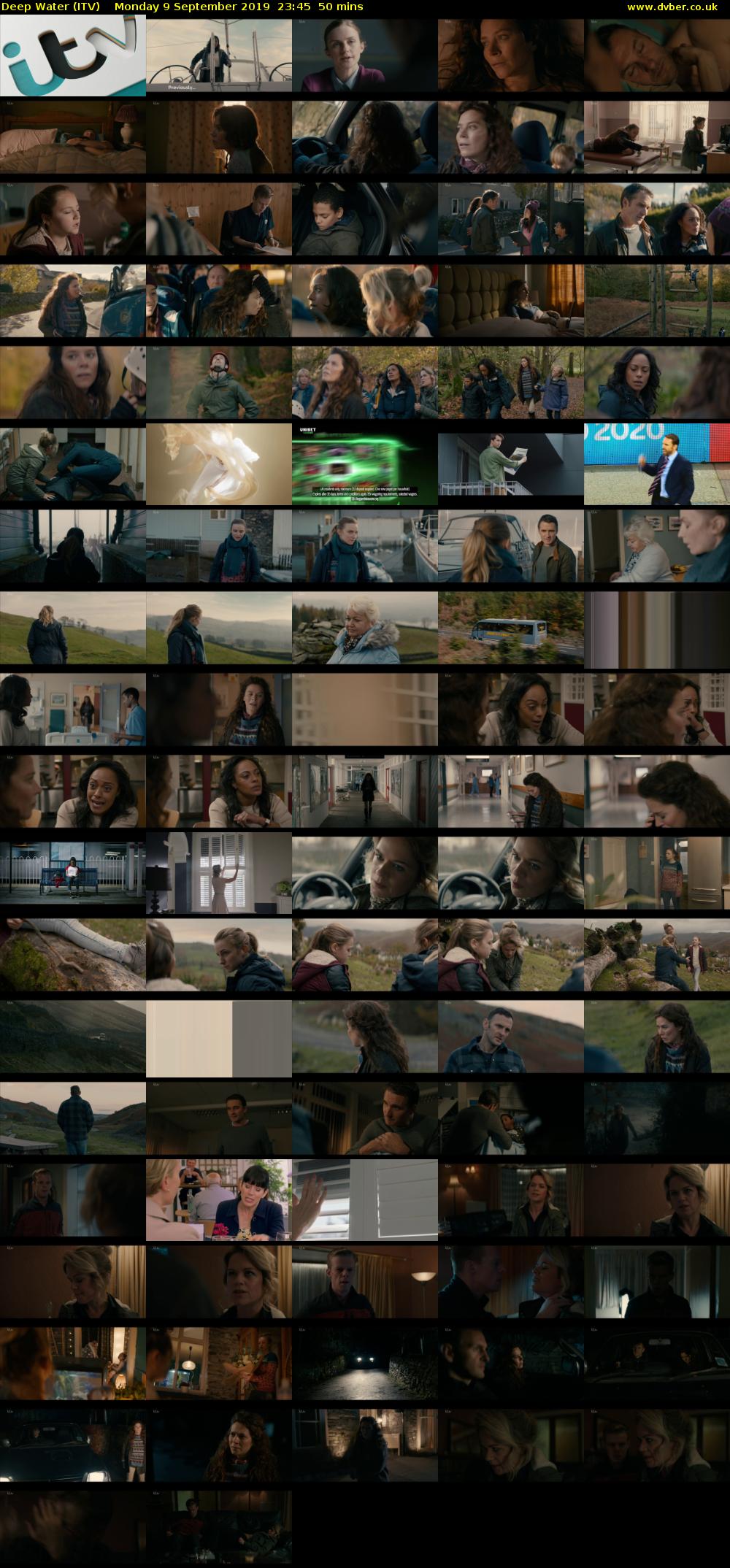 Deep Water (ITV) Monday 9 September 2019 23:45 - 00:35