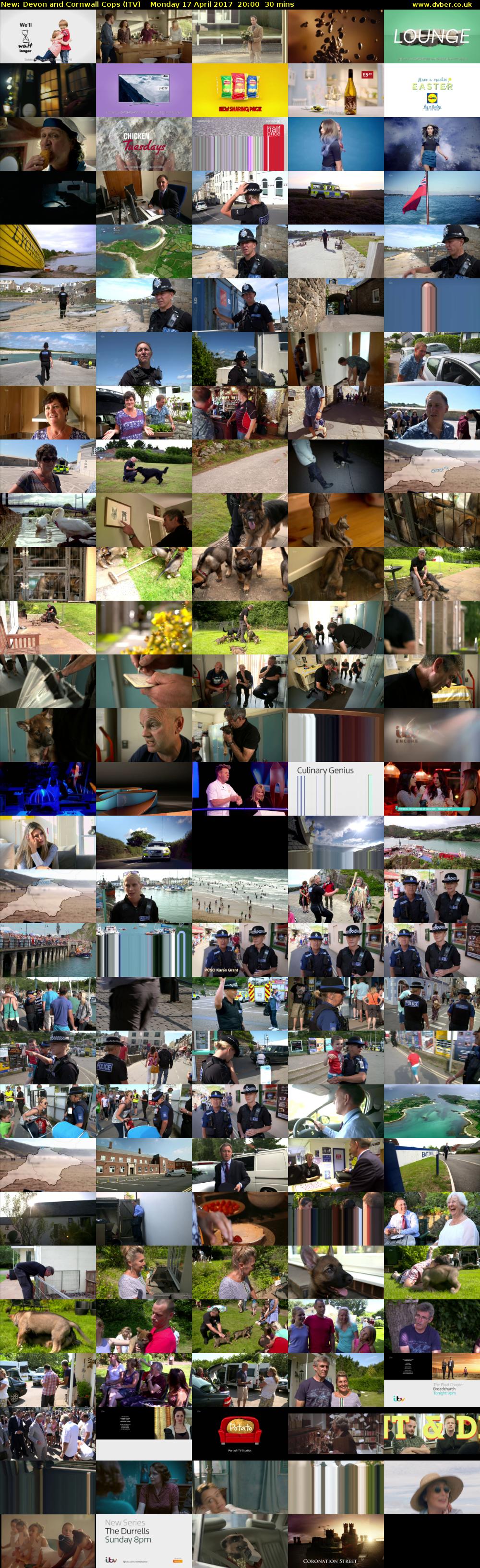 Devon and Cornwall Cops (ITV) Monday 17 April 2017 20:00 - 20:30