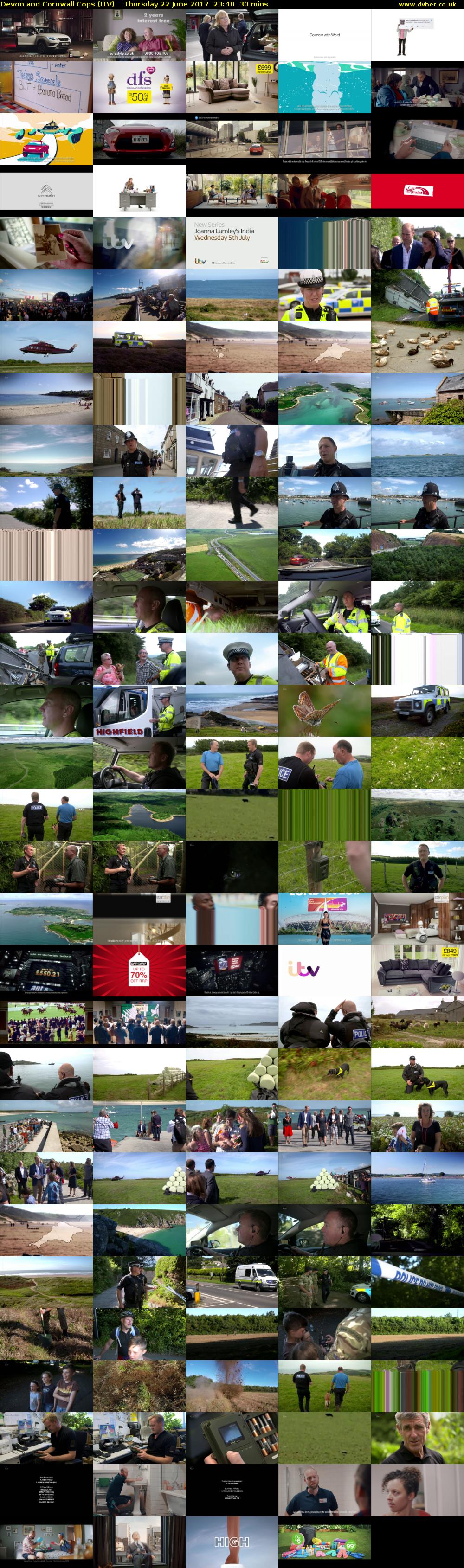 Devon and Cornwall Cops (ITV) Thursday 22 June 2017 23:40 - 00:10