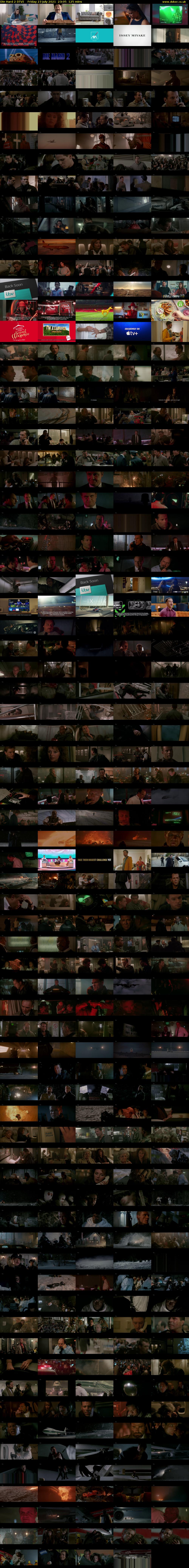 Die Hard 2 (ITV) Friday 23 July 2021 23:05 - 01:10