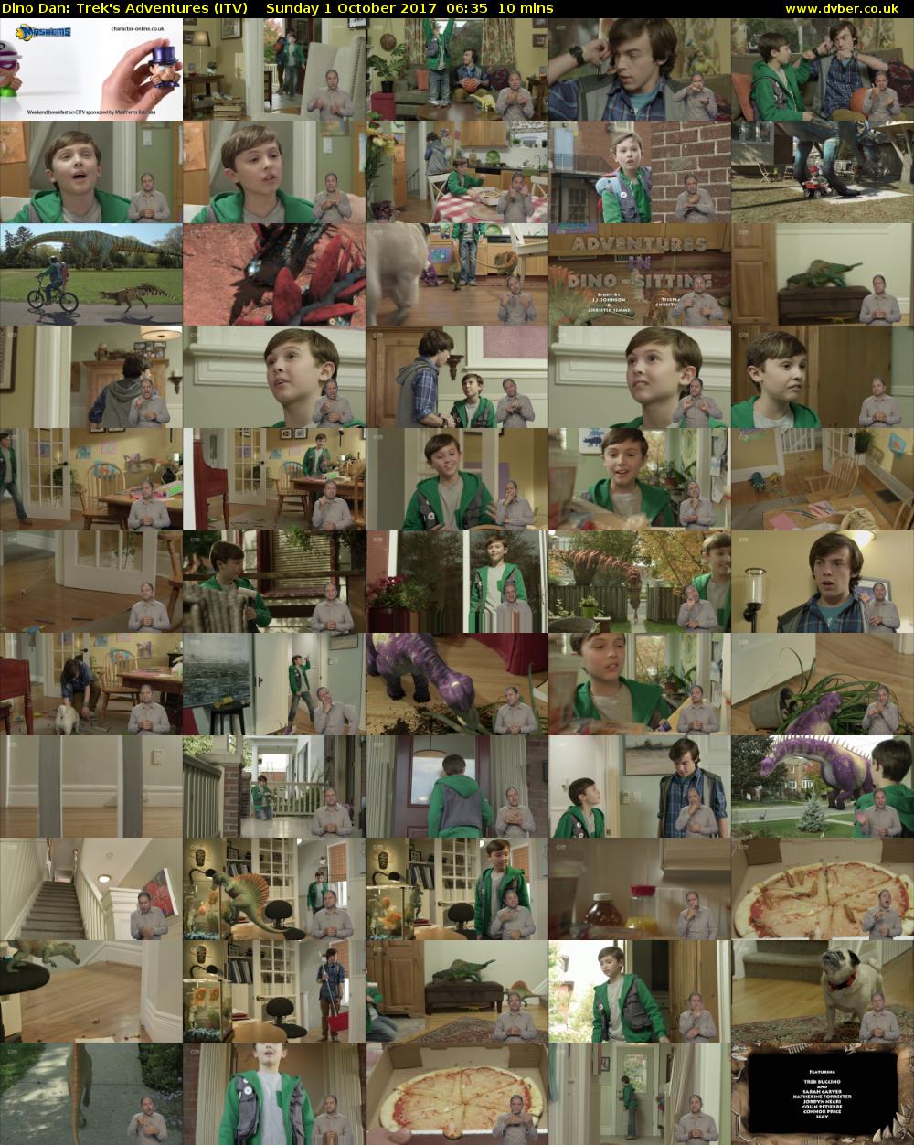Dino Dan: Trek's Adventures (ITV) Sunday 1 October 2017 06:35 - 06:45