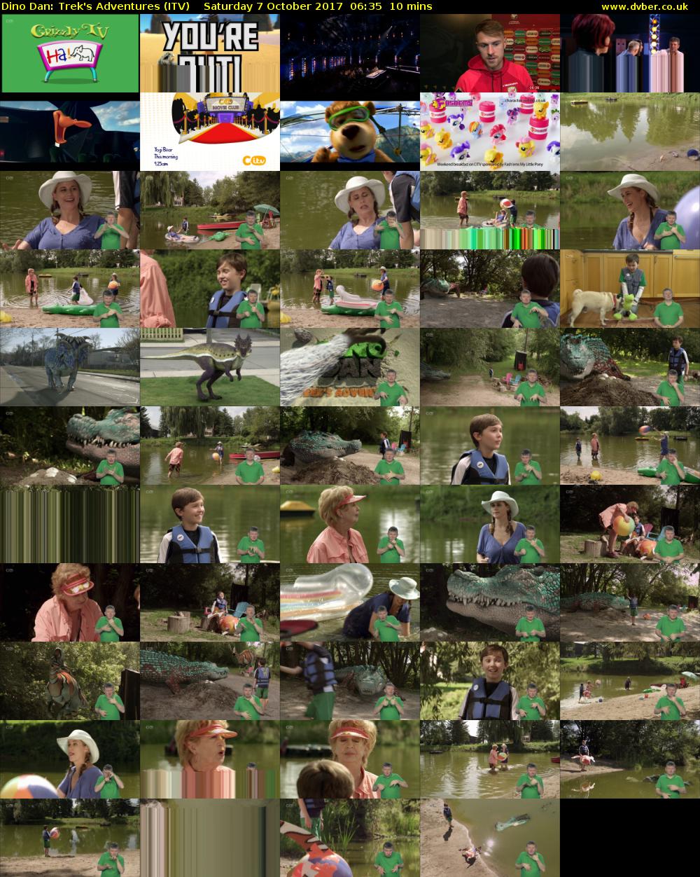 Dino Dan: Trek's Adventures (ITV) Saturday 7 October 2017 06:35 - 06:45