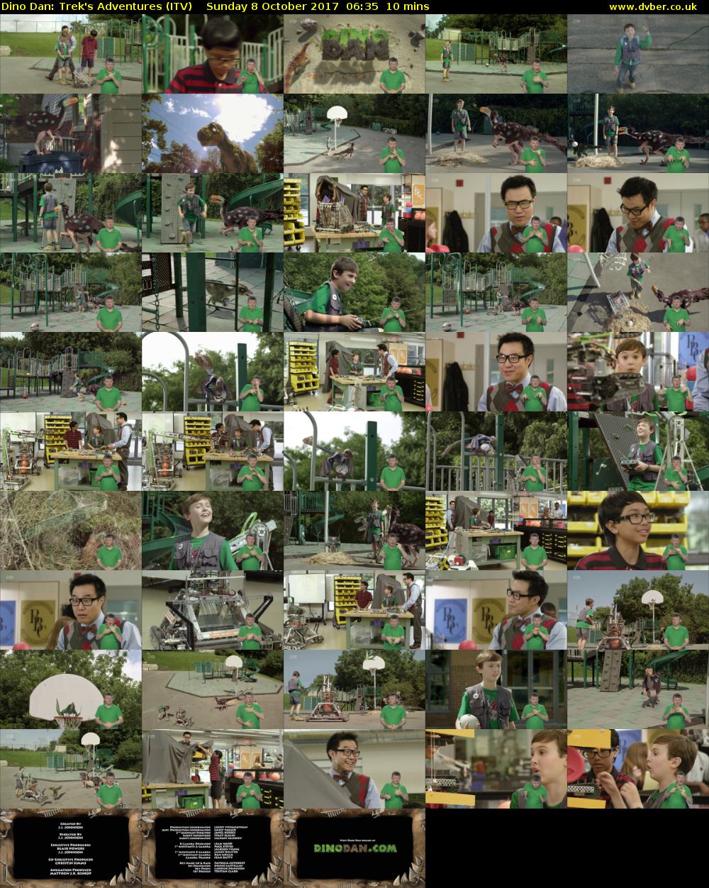 Dino Dan: Trek's Adventures (ITV) Sunday 8 October 2017 06:35 - 06:45