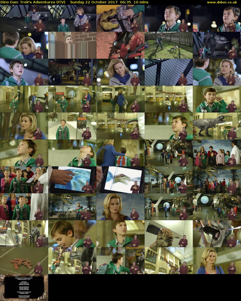 Dino Dan: Trek's Adventures (ITV) Sunday 22 October 2017 06:35 - 06:45