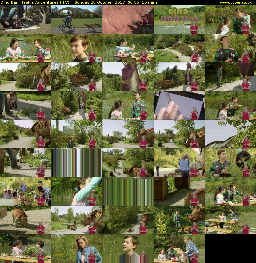 Dino Dan: Trek's Adventures (ITV) Sunday 29 October 2017 06:35 - 06:45