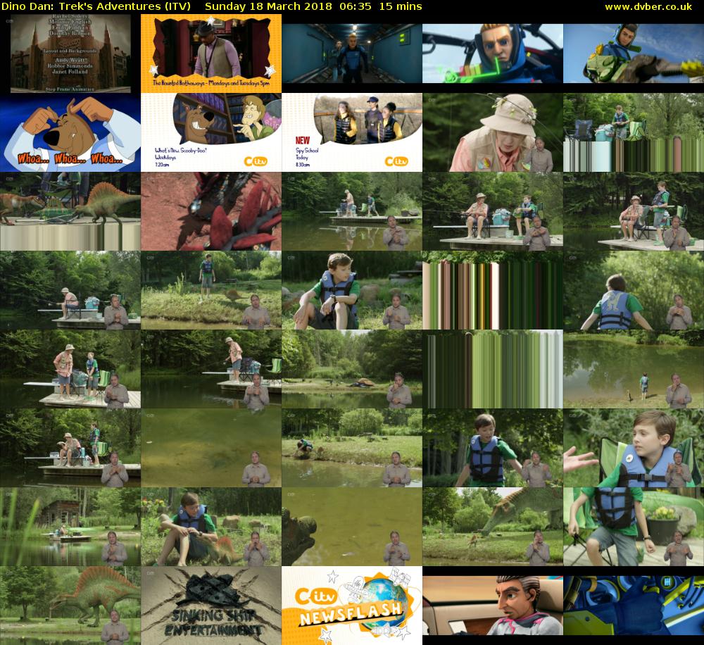 Dino Dan: Trek's Adventures (ITV) Sunday 18 March 2018 06:35 - 06:50