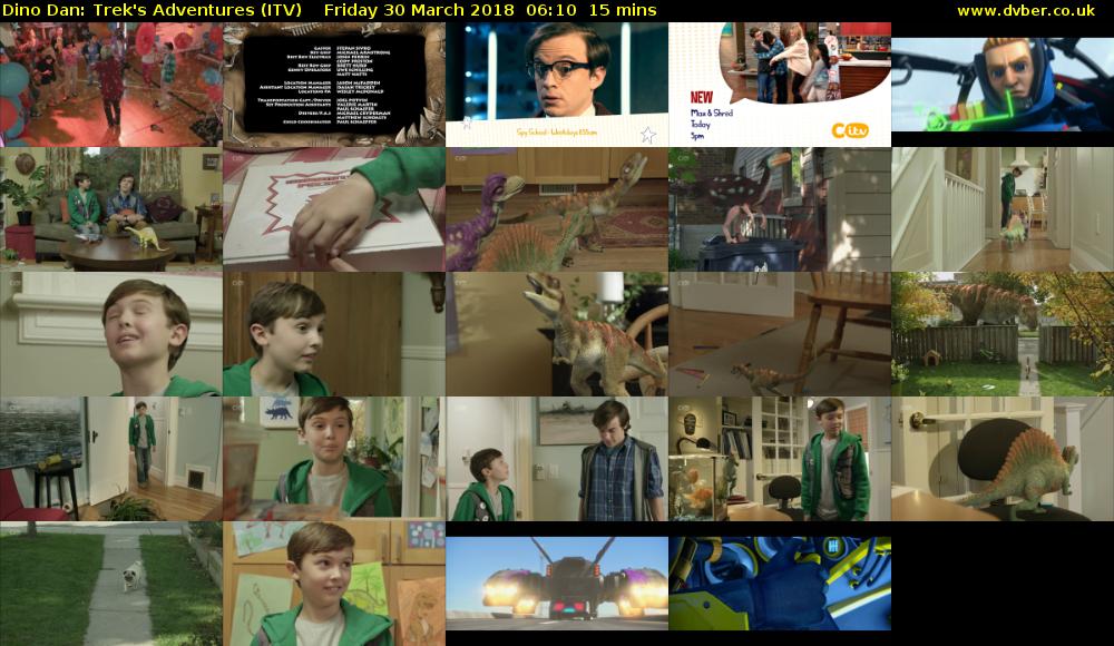 Dino Dan: Trek's Adventures (ITV) Friday 30 March 2018 06:10 - 06:25