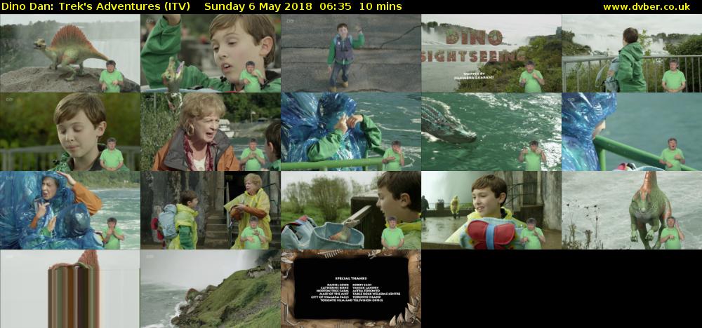 Dino Dan: Trek's Adventures (ITV) Sunday 6 May 2018 06:35 - 06:45