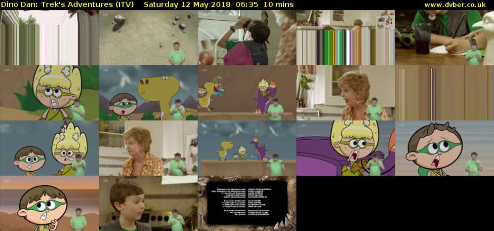 Dino Dan: Trek's Adventures (ITV) Saturday 12 May 2018 06:35 - 06:45