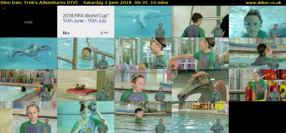 Dino Dan: Trek's Adventures (ITV) Saturday 2 June 2018 06:35 - 06:45