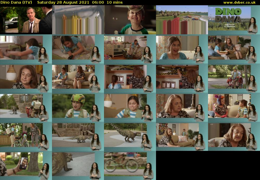 Dino Dana (ITV) Saturday 28 August 2021 06:00 - 06:10