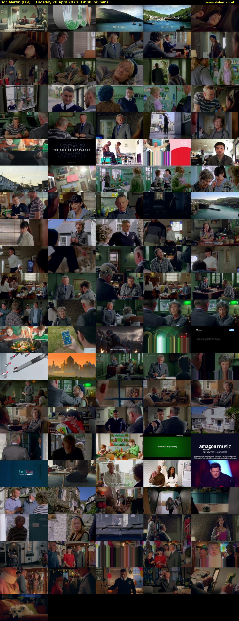 Doc Martin (ITV) Tuesday 28 April 2020 19:00 - 20:00