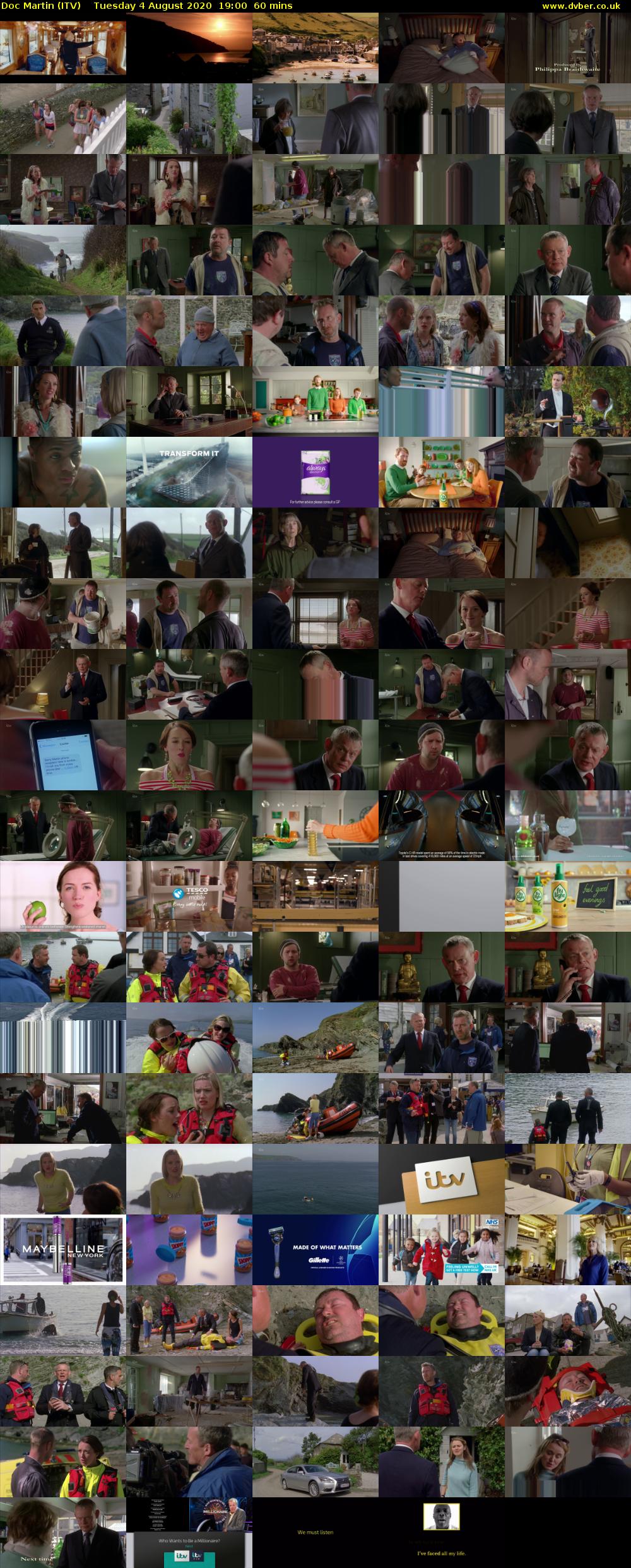 Doc Martin (ITV) Tuesday 4 August 2020 19:00 - 20:00