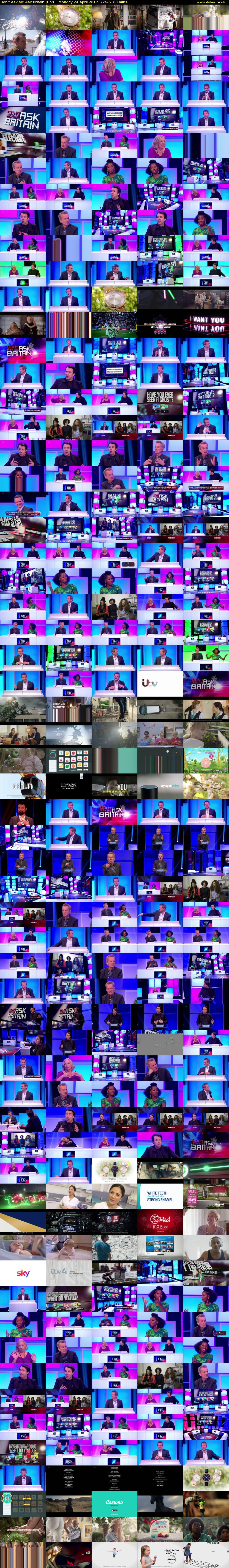 Don't Ask Me Ask Britain (ITV) Monday 24 April 2017 22:45 - 23:45