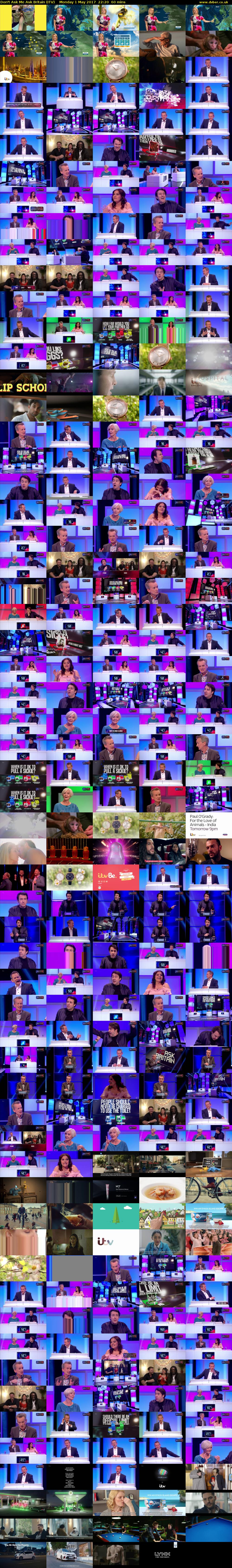 Don't Ask Me Ask Britain (ITV) Monday 1 May 2017 22:20 - 23:20
