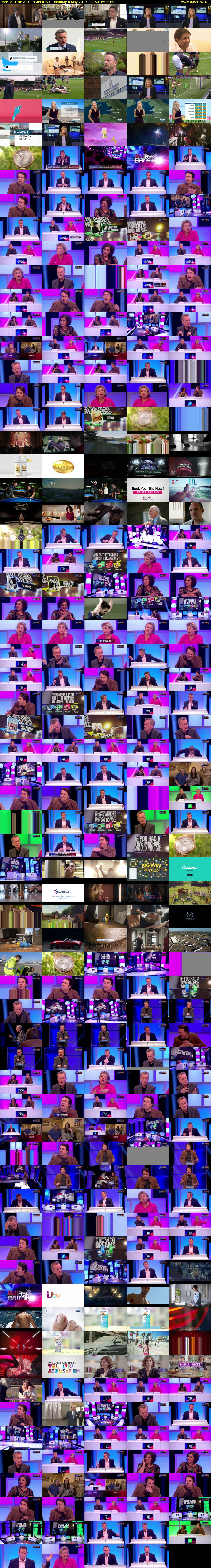 Don't Ask Me Ask Britain (ITV) Monday 8 May 2017 22:50 - 23:55