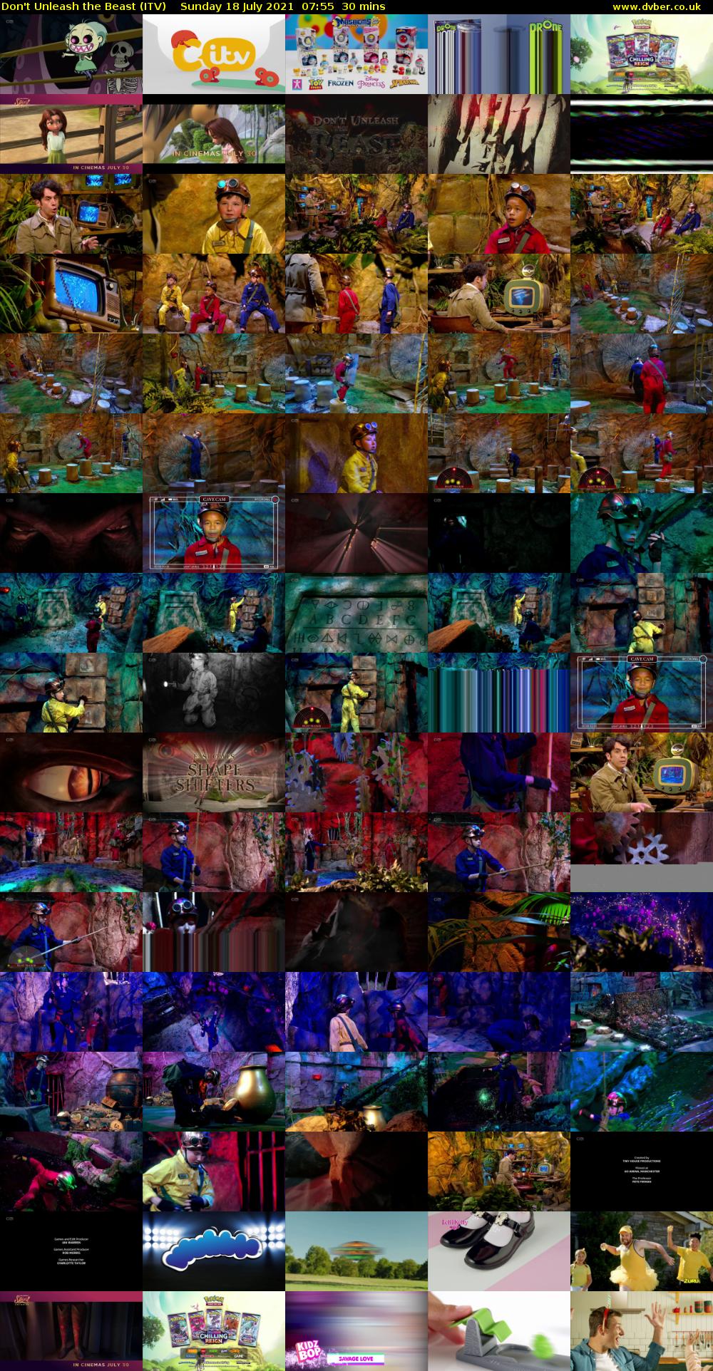 Don't Unleash the Beast (ITV) Sunday 18 July 2021 07:55 - 08:25