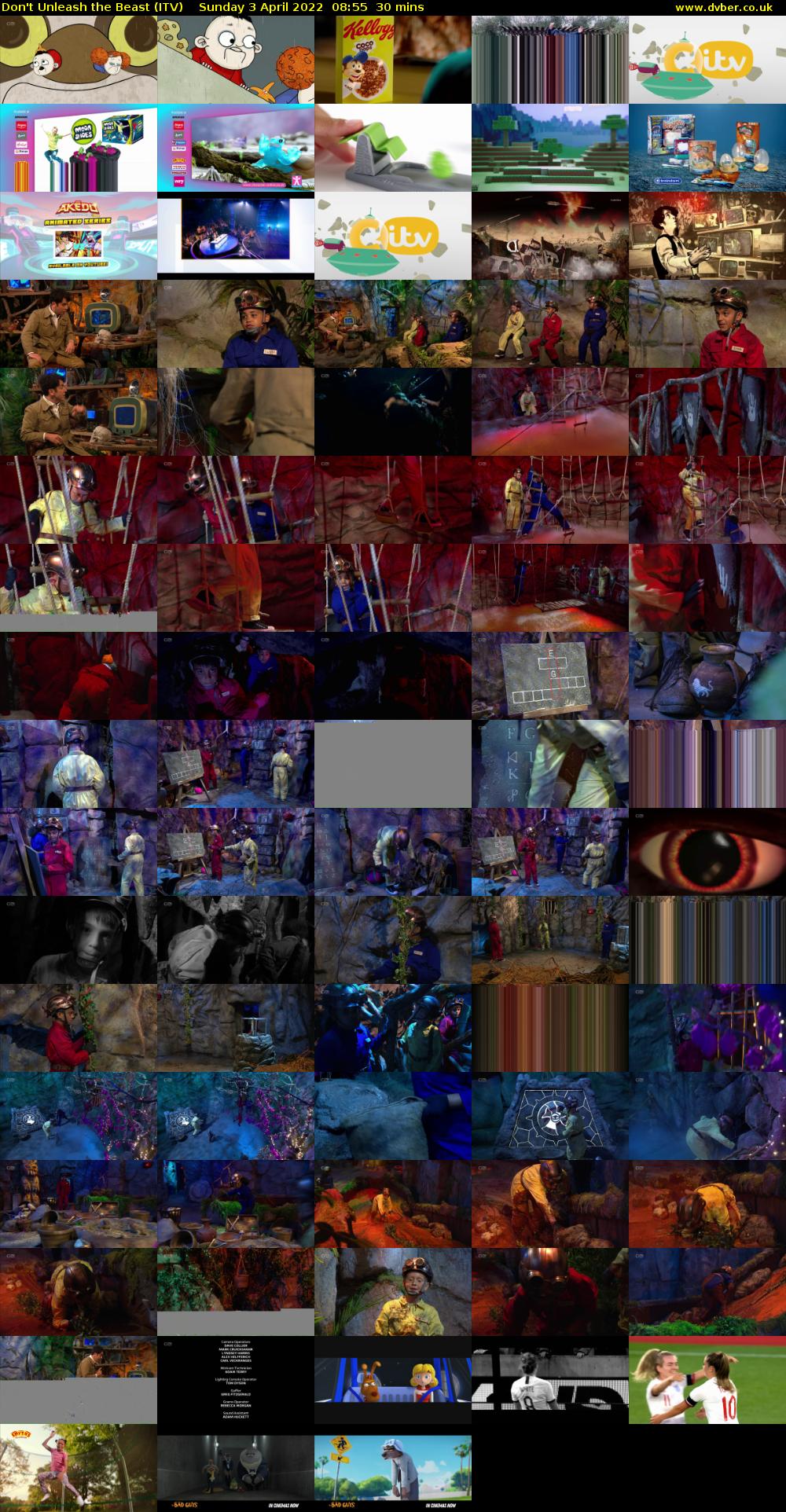 Don't Unleash the Beast (ITV) Sunday 3 April 2022 08:55 - 09:25