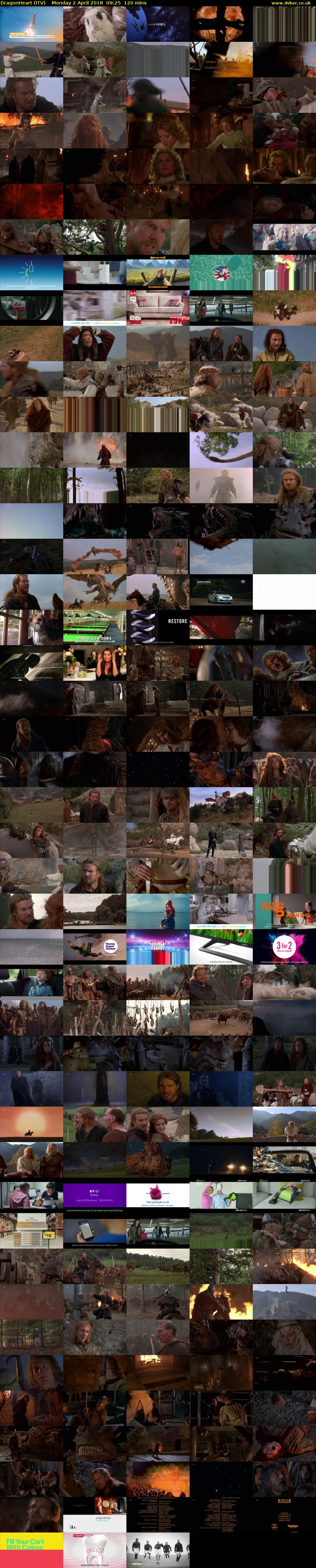 DragonHeart (ITV) Monday 2 April 2018 09:25 - 11:25